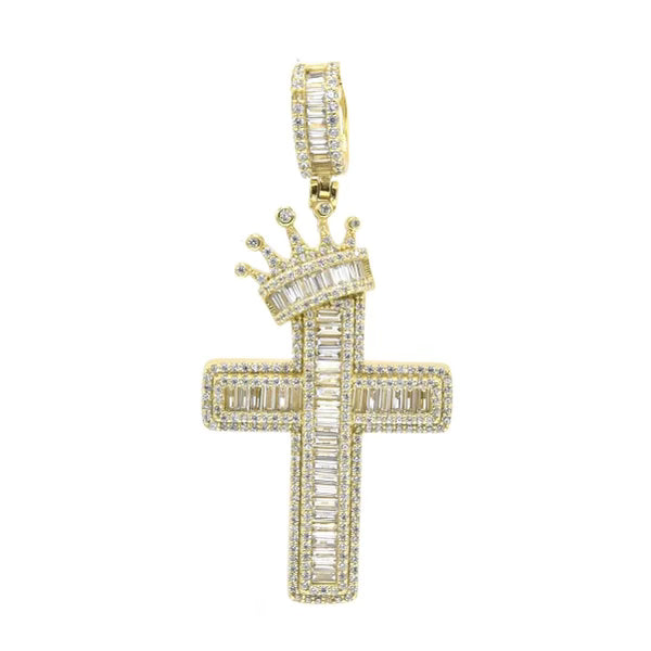 Cross Crown pendant