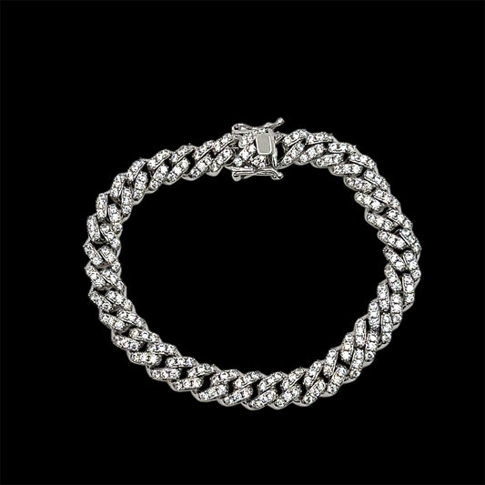 Cuban Silver Bracelet