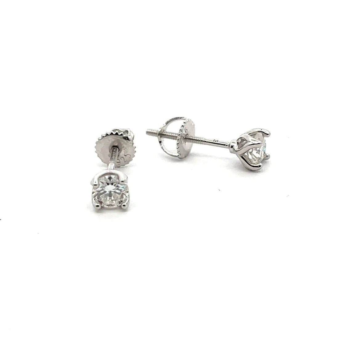 Moissanite Earrings 4mm