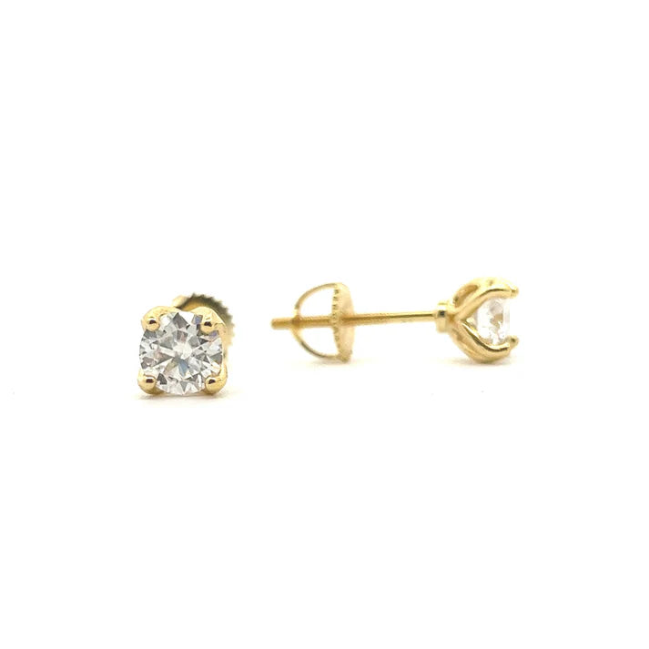 Moissanite Diamond Earring 5mm