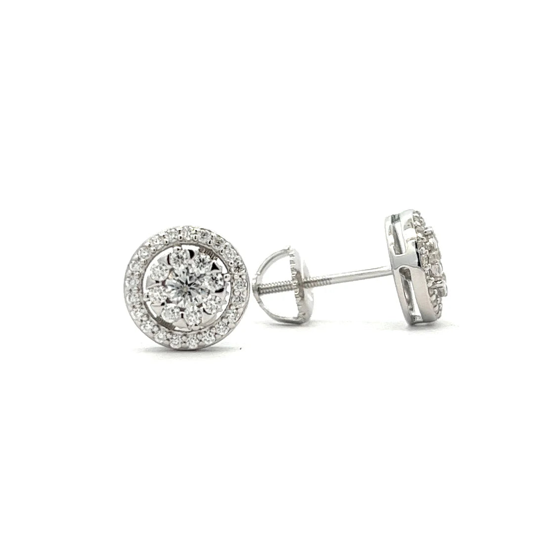 Moissanite Diamond Earring Studs Style #1