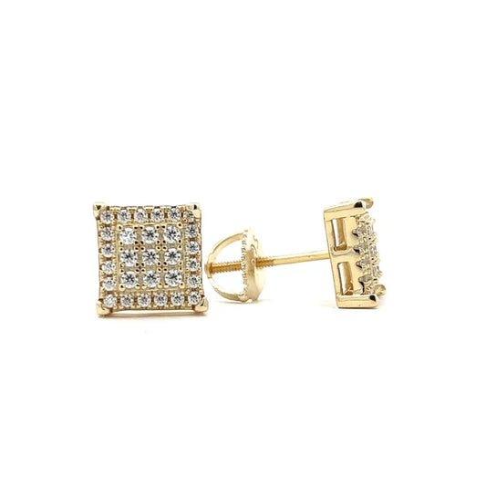 Moissanite Diamond Earrings Style #12