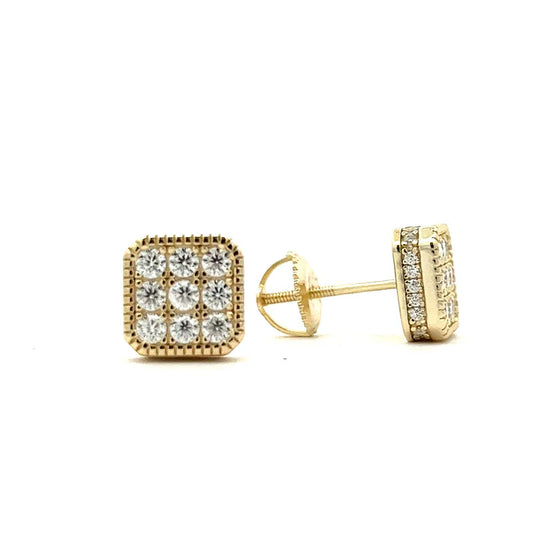 Moissanite Diamond Earrings Style #11