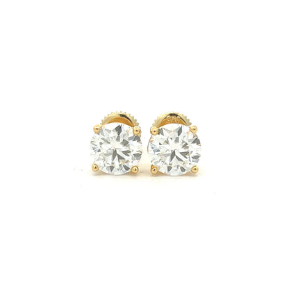 Moissanite Diamond Earrings 7mm