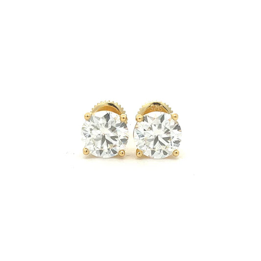 Moissanite Diamond Earrings 7mm