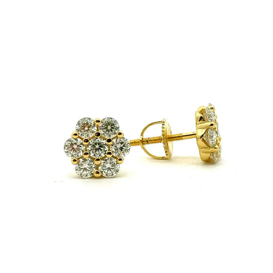 Moissanite Earrings Style #2