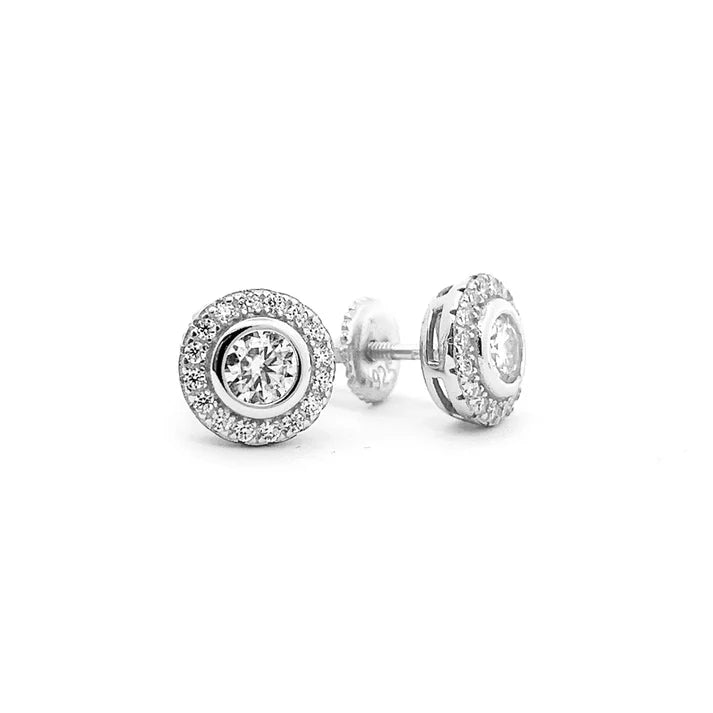 Moissanite Diamond Earrings Style #4